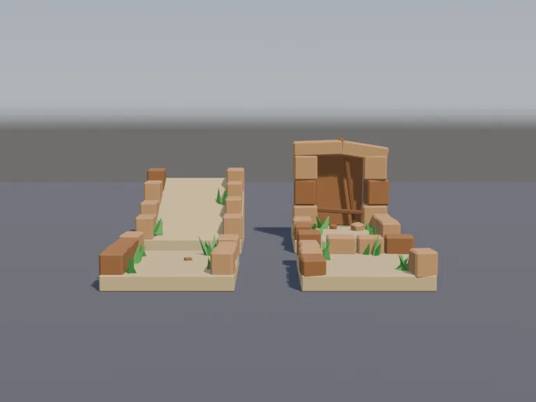 Desert Enemy Path Kit, view 3