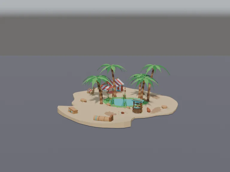 Desert Oasis Camp, view 2