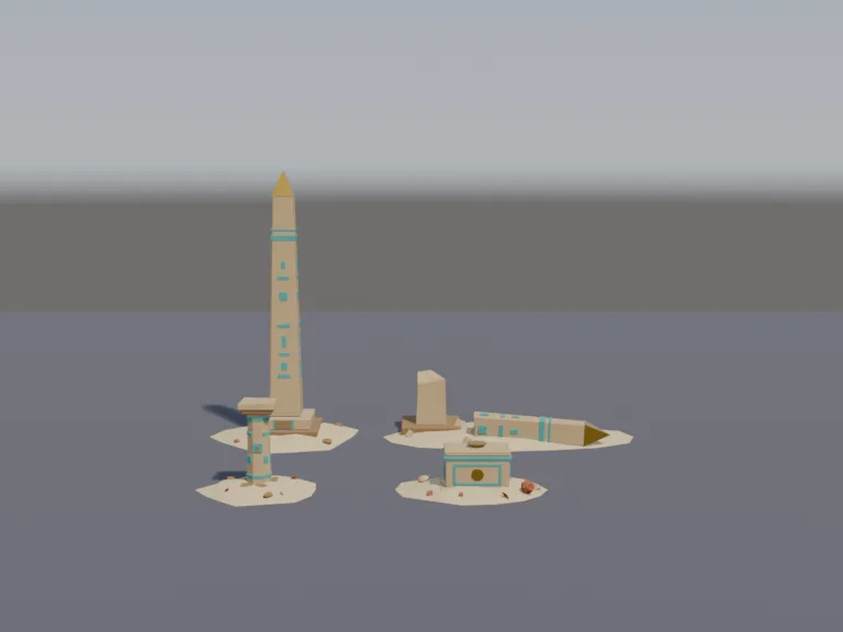 Desert Obelisk Set, view 4