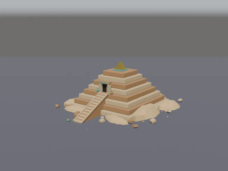 Desert Step Pyramid, view 2