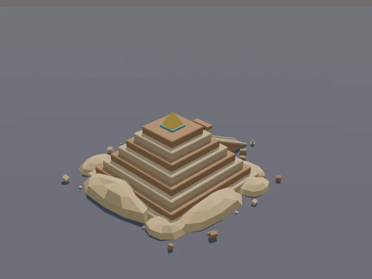 Desert Step Pyramid, view 4