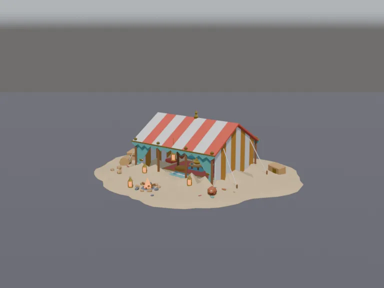 Desert Tent Camp, view 2