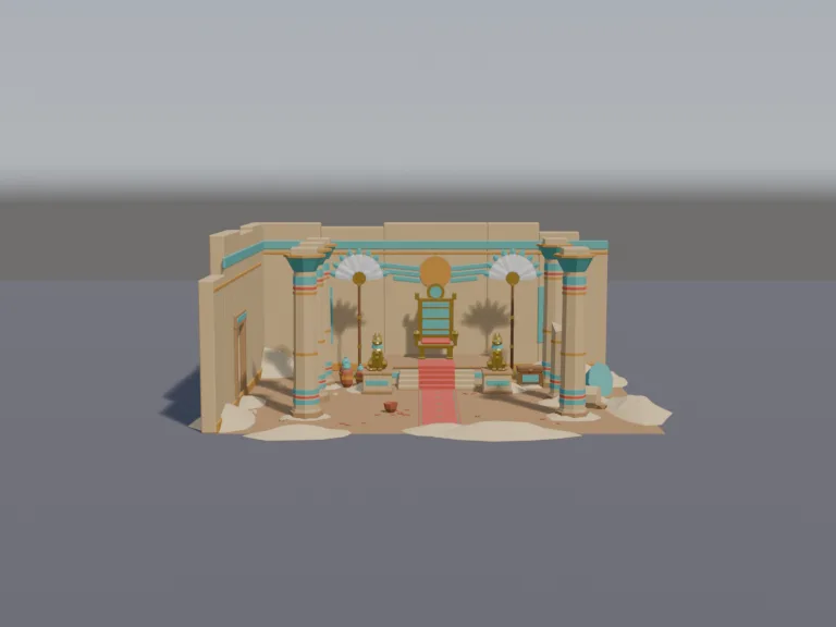 Desert Throne Room, view 3