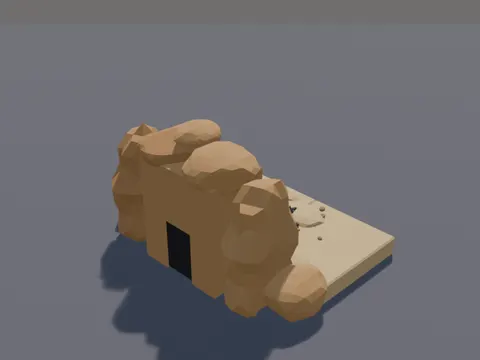 Desert Tomb Entrance