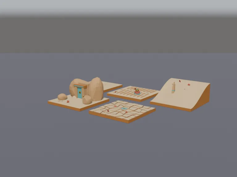 Desert Tomb Terrain Kit, view 2