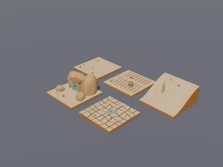 Desert Tomb Terrain Kit, view 3