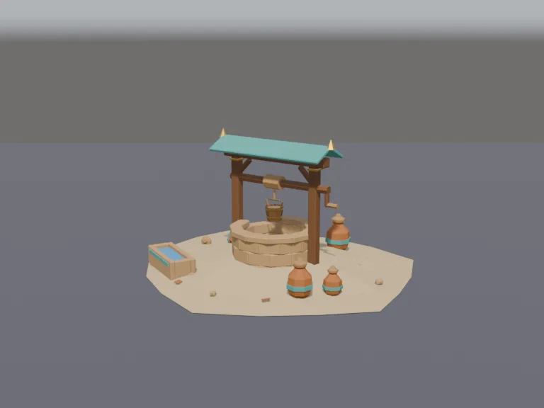 Desert Well, view 2