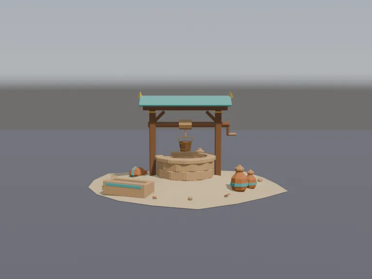 Desert Well, view 3