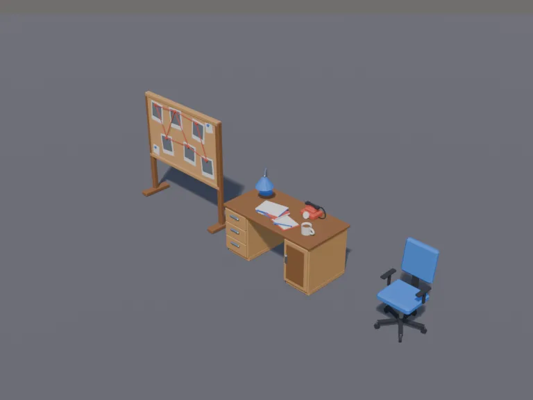 Detective Desk Set, view 3
