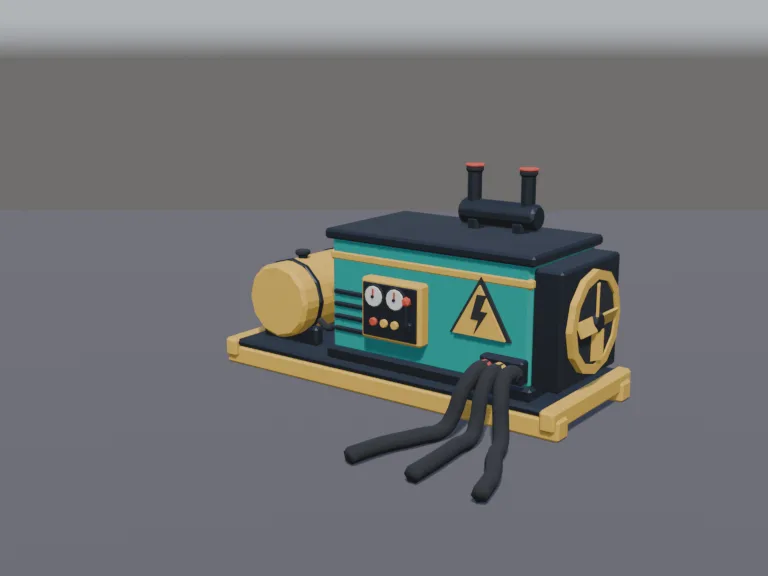 Diesel Power Generator, view 2