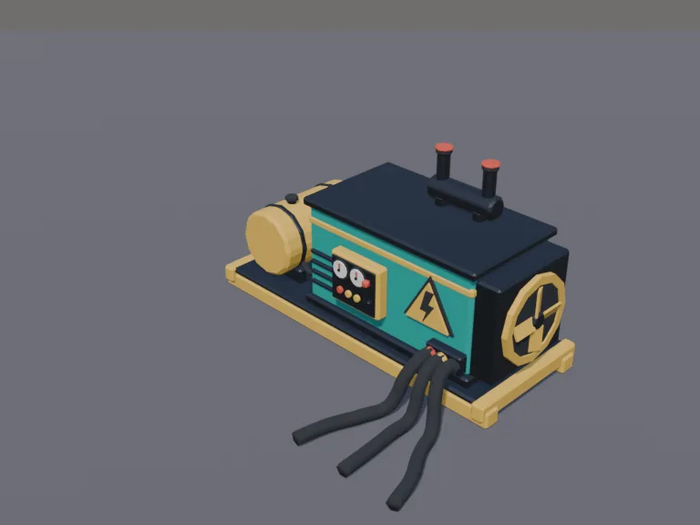 Diesel Power Generator, view 3
