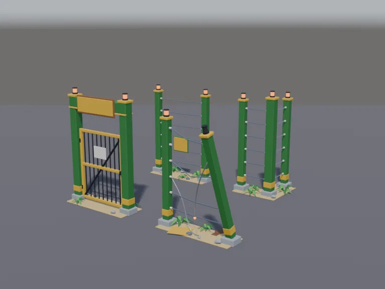 Dino Park Fence Kit, view 2