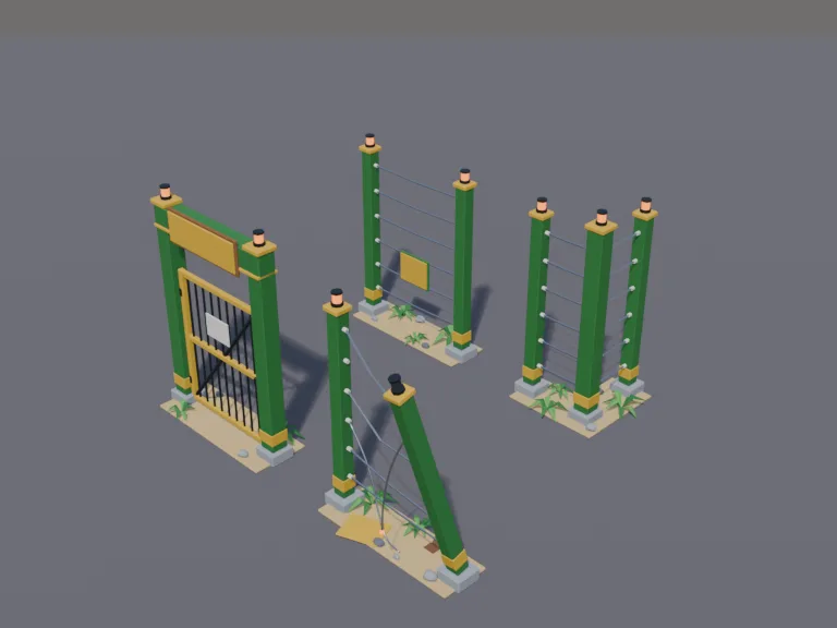 Dino Park Fence Kit, view 3
