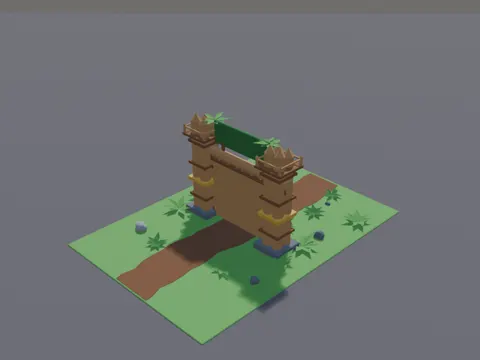 Dinosaur Park Gate