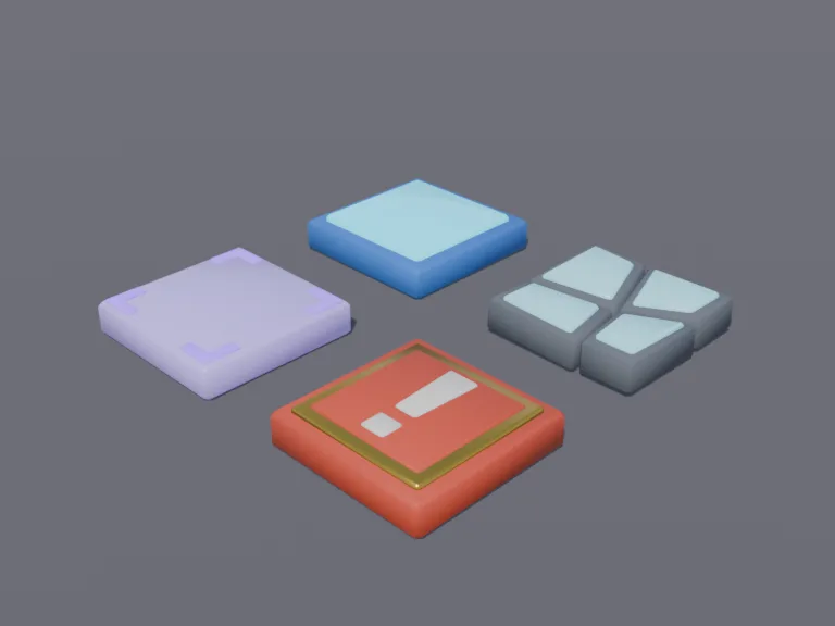 Disappearing Tile Set, view 3