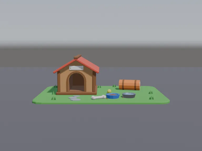 Doghouse Yard Set, view 3