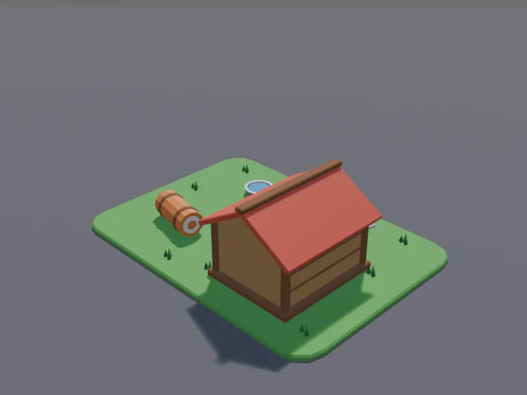 Doghouse Yard Set, view 4