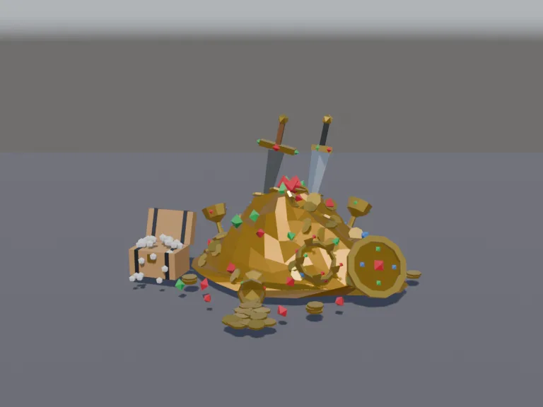 Dragon Treasure Hoard, view 2