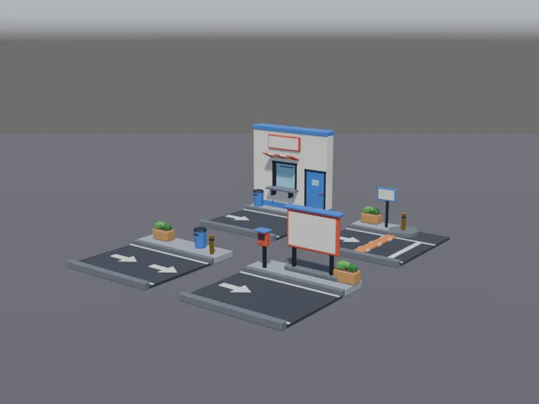 Drive-Thru Lane Kit, view 2