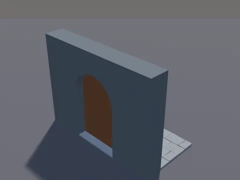 Dungeon Iron Door