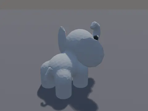 Elephant Calf Pet