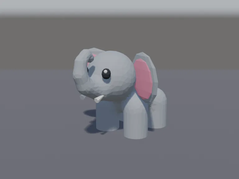Elephant Calf Pet, view 2