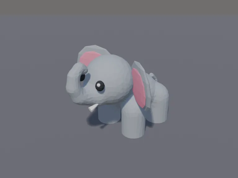 Elephant Calf Pet, view 3