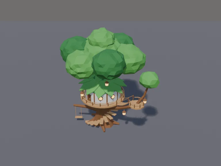 Elven Treehouse, view 3