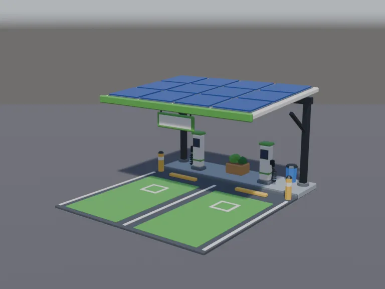 EV Charging Station, view 2