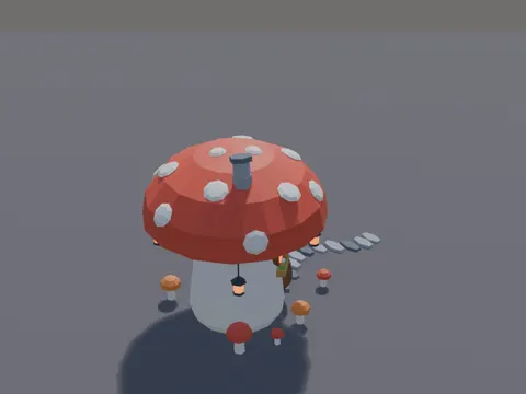 Fairy Mushroom House