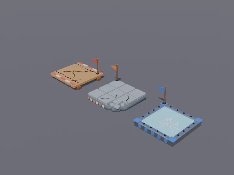 Falling Platform Set, view 3