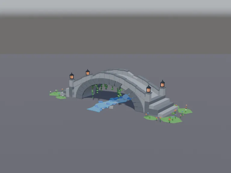Fantasy Stone Bridge, view 2