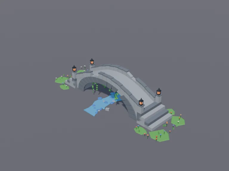 Fantasy Stone Bridge, view 3
