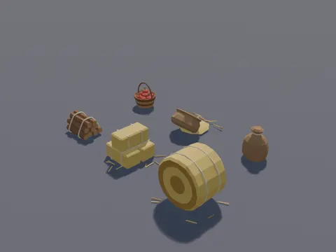 Farm Sacks and Bales