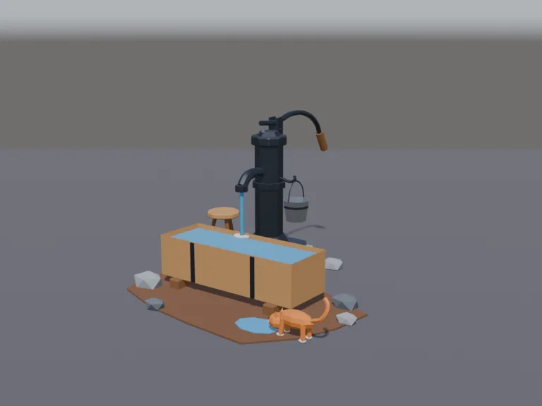 Farm Water Pump, view 2