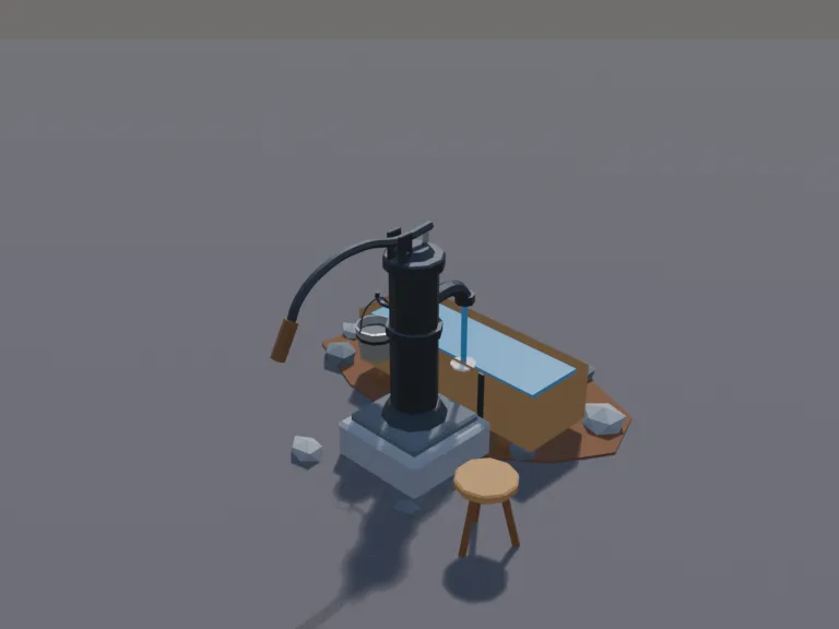 Farm Water Pump, view 4