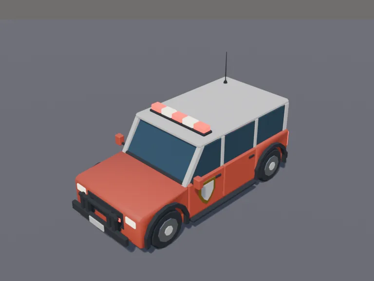 Fire Chief SUV, view 3