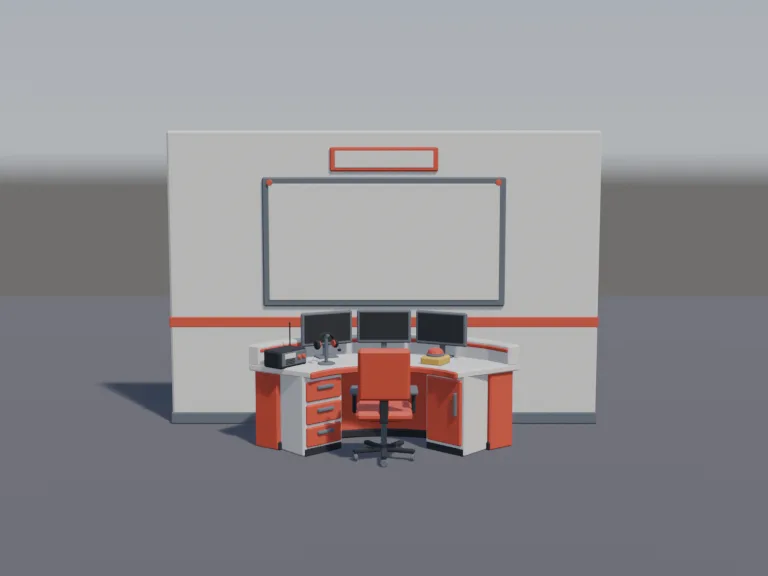 Fire Dispatch Desk, view 3