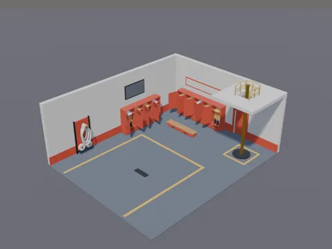 Fire Station Interior