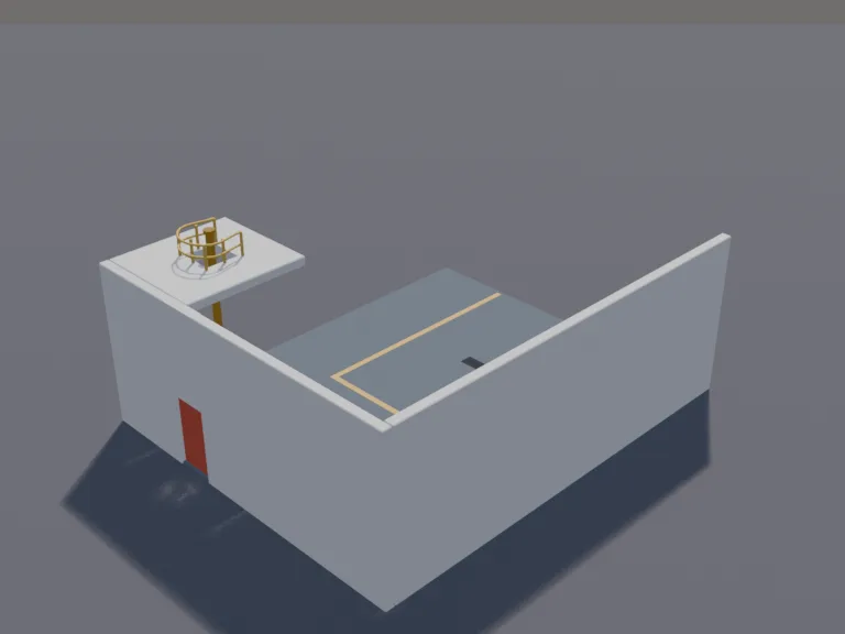 Fire Station Interior, view 4