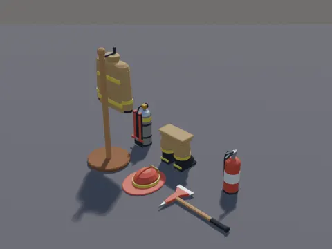 Firefighter Gear Set