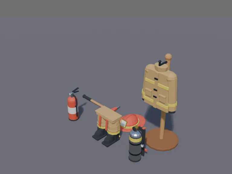 Firefighter Gear Set, view 3