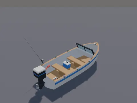 Fishing Motorboat