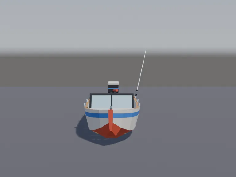 Fishing Motorboat, view 4