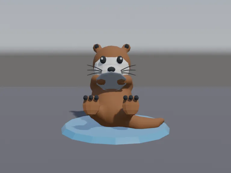 Floating Otter Pet, view 4