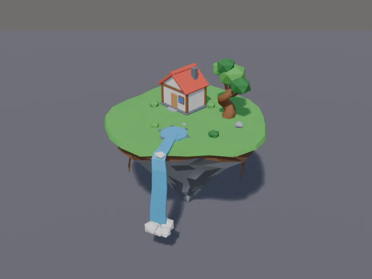 Floating Sky Island, view 3