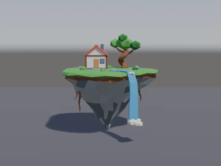 Floating Sky Island, view 4