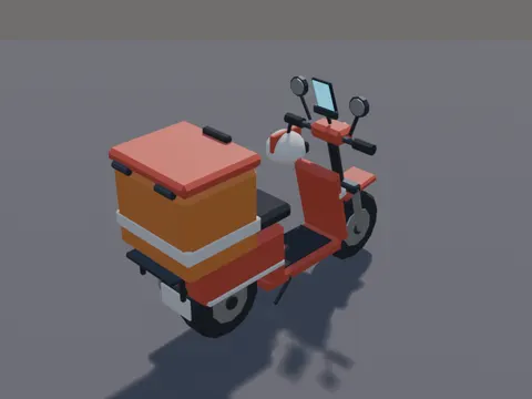 Food Delivery Scooter