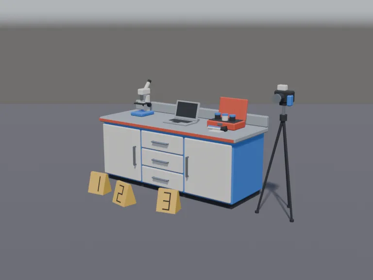 Forensics Lab Desk, view 2