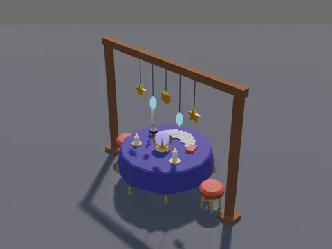 Fortune Tellers Table